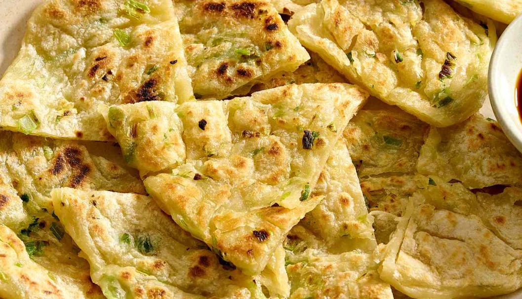 Special Breakfast: Green Onion Pancake
