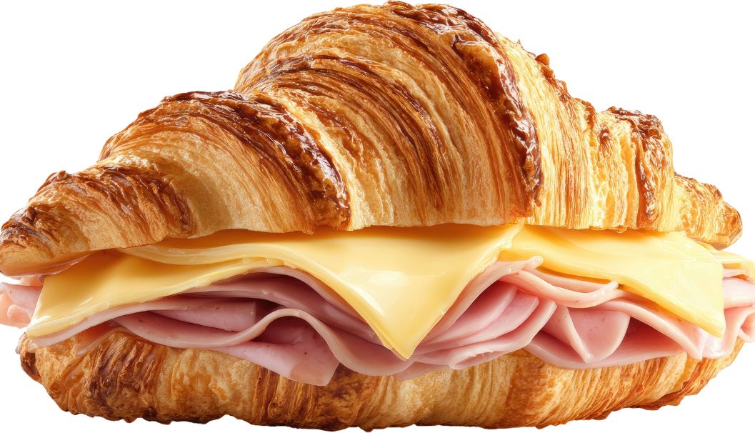 Special Breakfast: Ham and Cheese Croissants