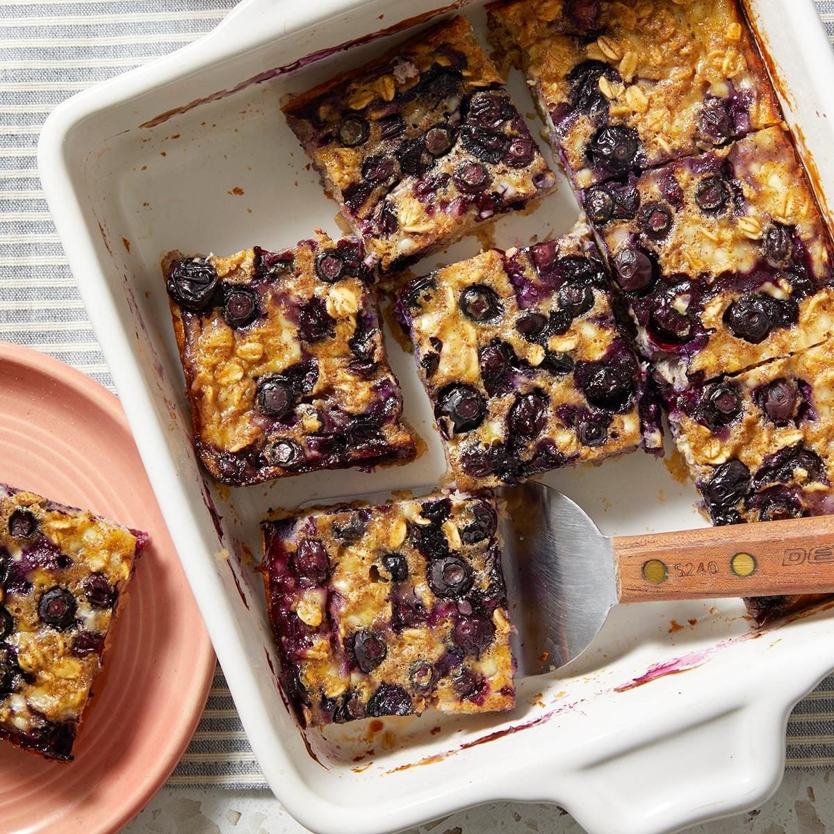 Special Breakfast : Blueberry Cottage Cheese Breakfast Bake
