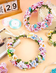 DIY flower crown